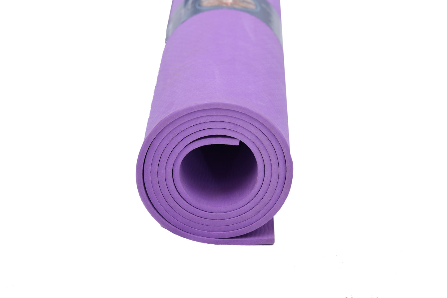 Yeti Yogi 4mm Eva Yoga Mat for Exercise, Anti-Slip Workout Mat for Unisex, Durable & Comfortable Yoga Mats for Home, Gym, and Pilates (Purple, 4 mm)