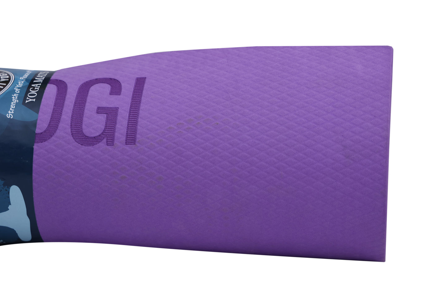 Yeti Yogi 4mm Eva Yoga Mat for Exercise, Anti-Slip Workout Mat for Unisex, Durable & Comfortable Yoga Mats for Home, Gym, and Pilates (Purple, 4 mm)