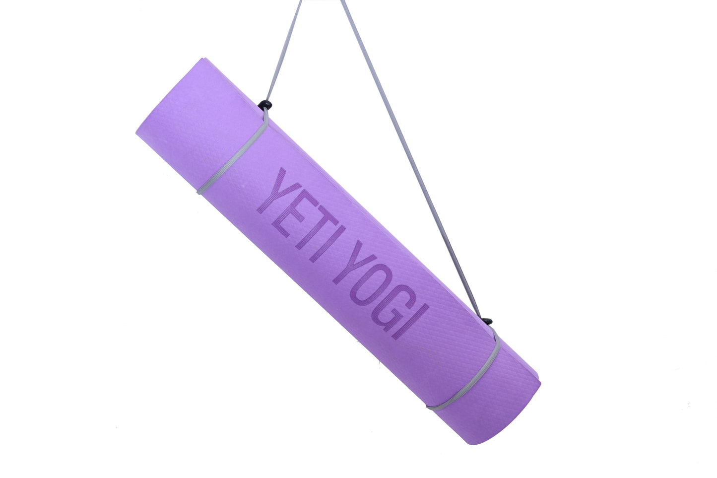 Yeti Yogi 4mm Eva Yoga Mat for Exercise, Anti-Slip Workout Mat for Unisex, Durable & Comfortable Yoga Mats for Home, Gym, and Pilates (Purple, 4 mm)