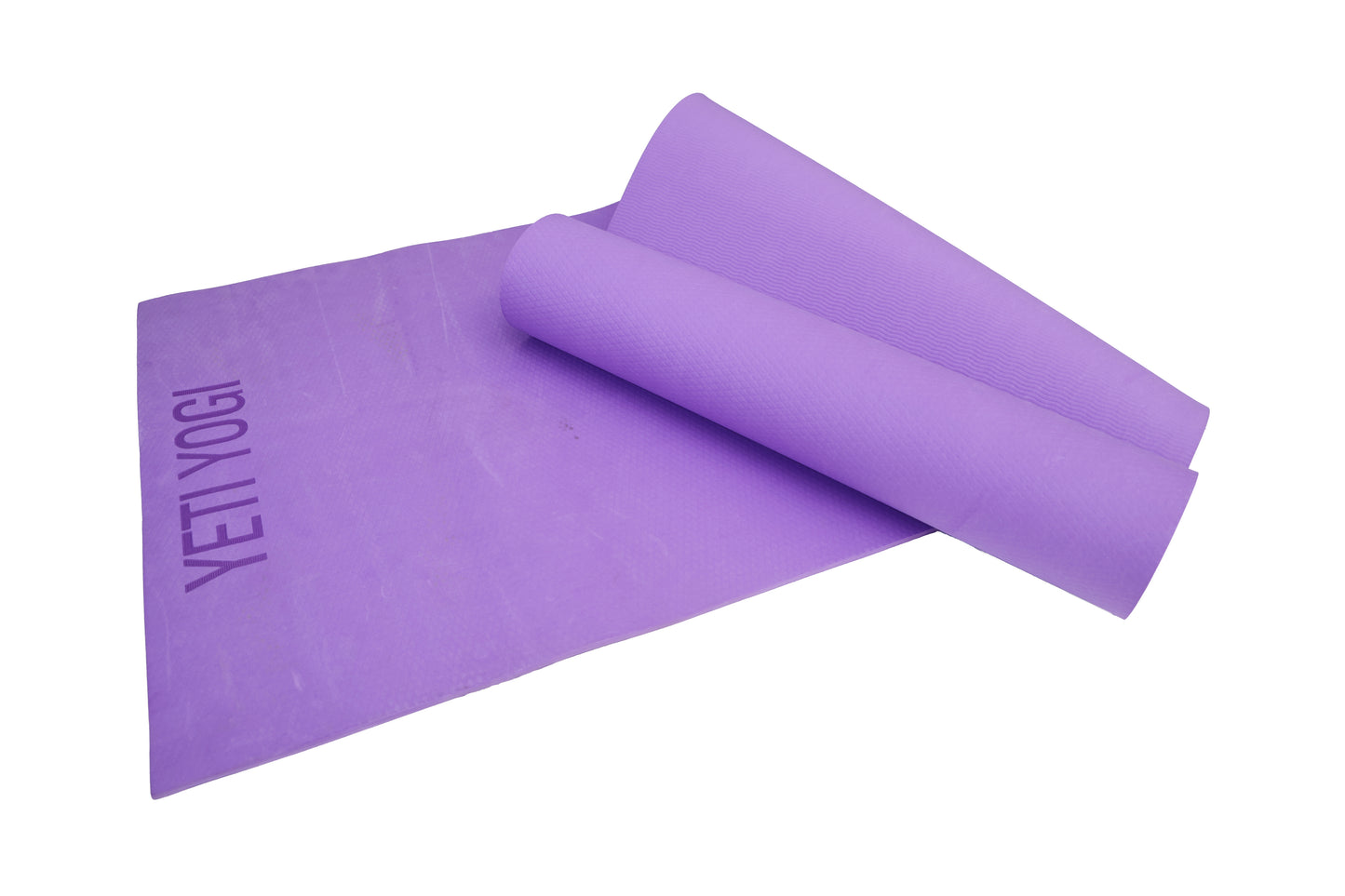 Yeti Yogi 4mm Eva Yoga Mat for Exercise, Anti-Slip Workout Mat for Unisex, Durable & Comfortable Yoga Mats for Home, Gym, and Pilates (Purple, 4 mm)