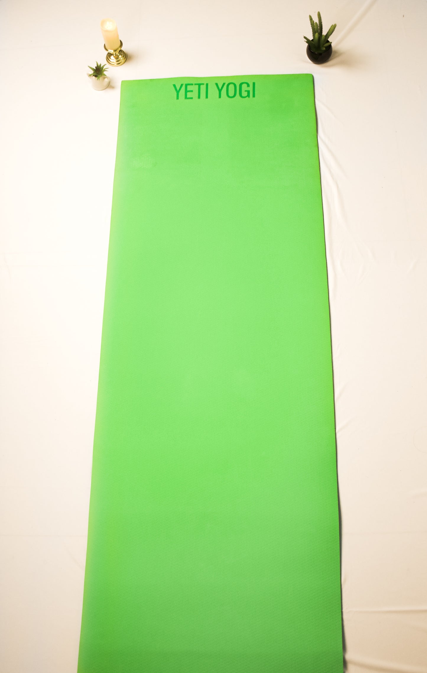 Yeti Yogi EVA Yoga Mat – Green (4mm / 6mm) | Lightweight Anti-Slip Fitness Mat