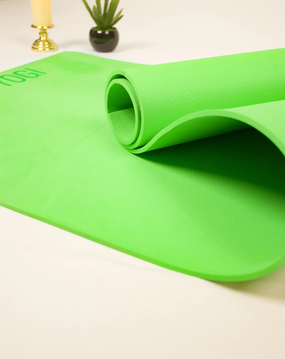 Yeti Yogi EVA Yoga Mat – 6ft x 2ft | Anti-Slip Lightweight Workout Mat (4mm / 6mm)