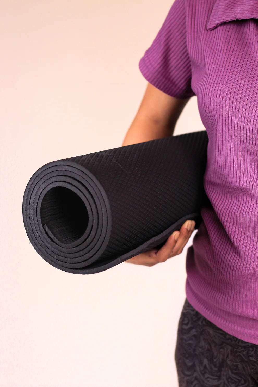 YETI YOGI EVA Yoga Mat – 6ft × 2ft – Black