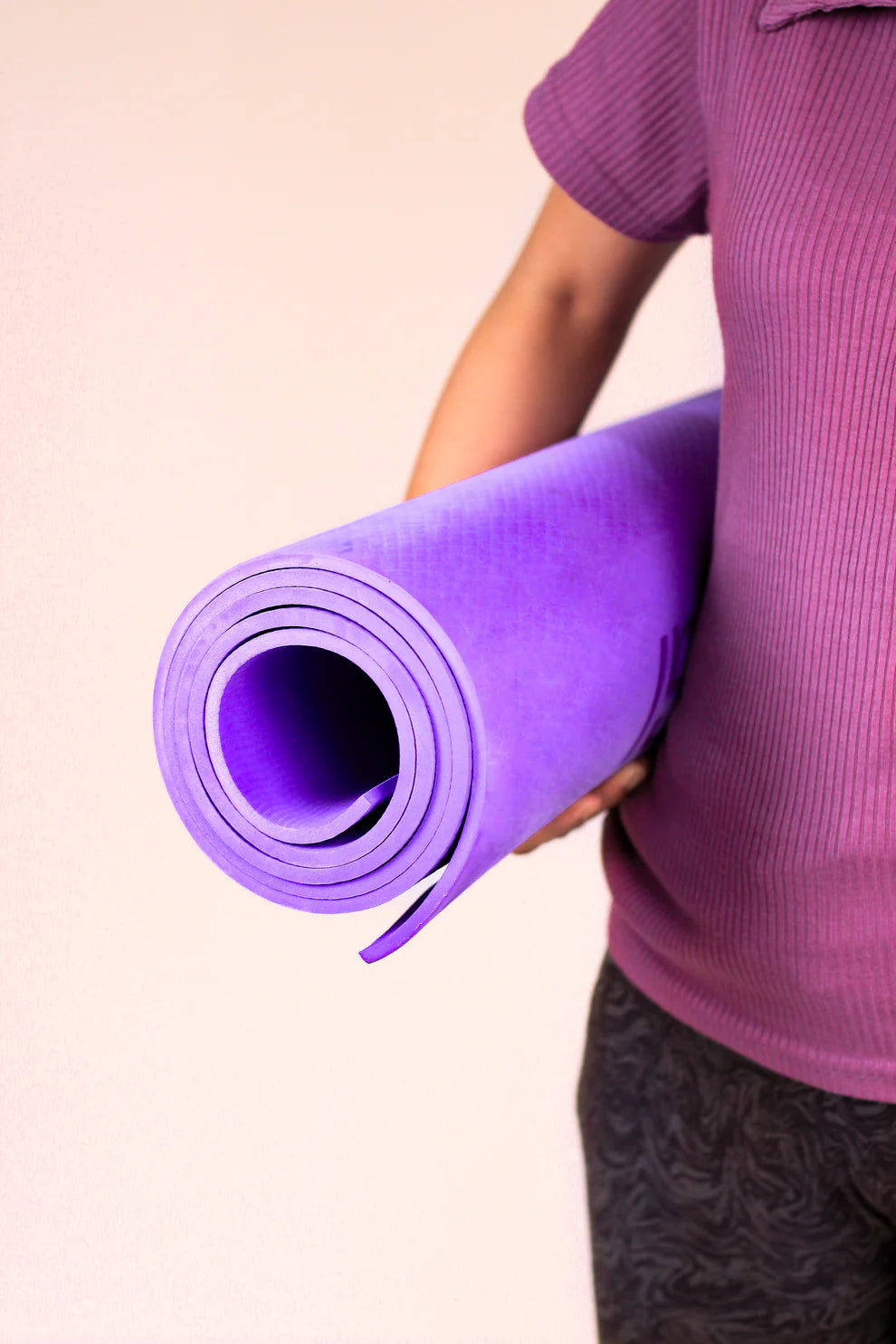 YETI YOGI EVA Yoga Mat – 6ft × 2ft – Purple