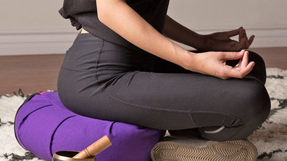 Yeti Yogi Zafu Cushion – Grounded Stillness