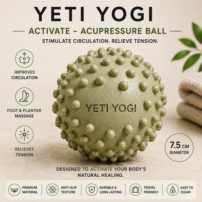 Activate acupressure ball features and dimensions