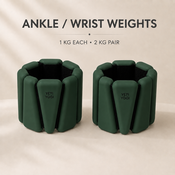 Forest Green ankle and wrist weights