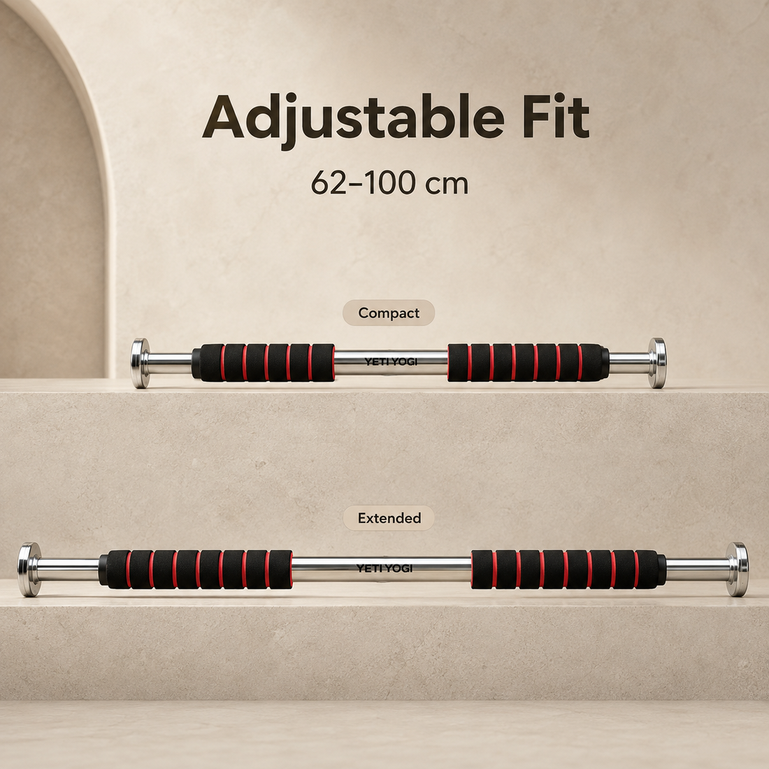 YETI YOGI Doorway Pull-Up Bar 100 KG