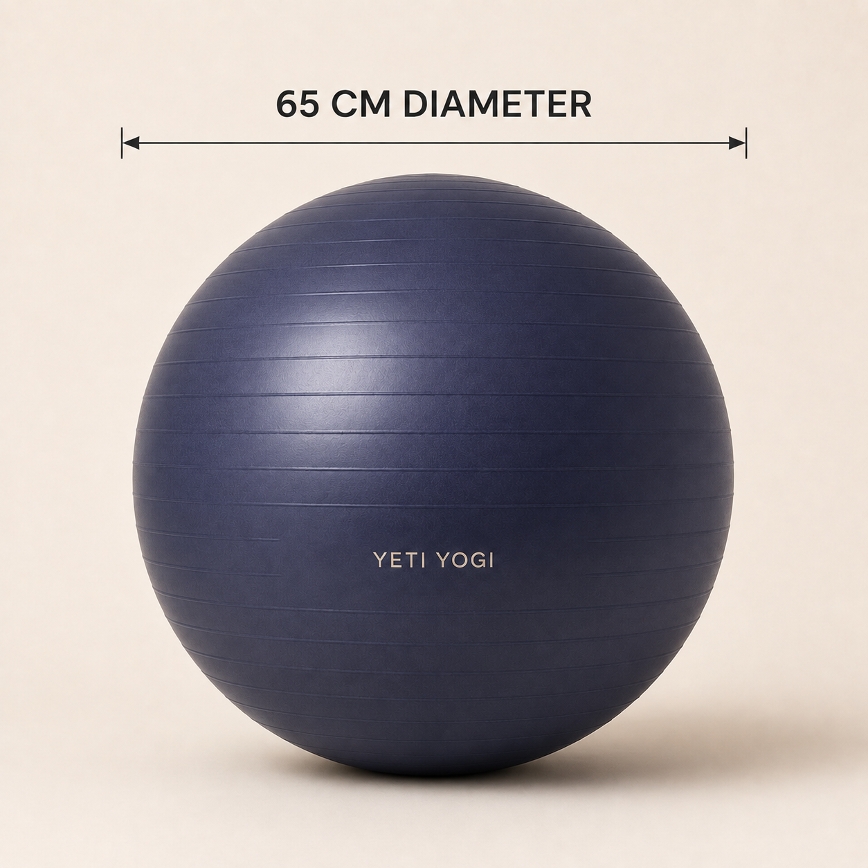 YETI YOGI 65 cm Gym Ball Ink Indigo – image 3