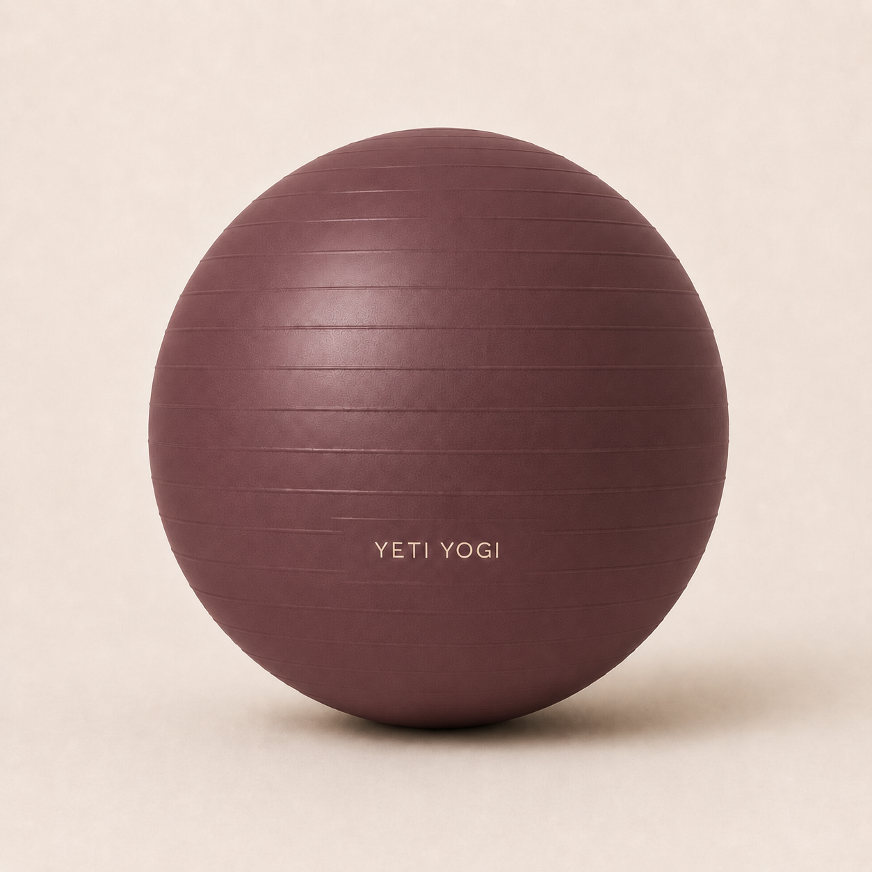 YETI YOGI 65 cm Gym Ball Rosewood Mauve – image 1