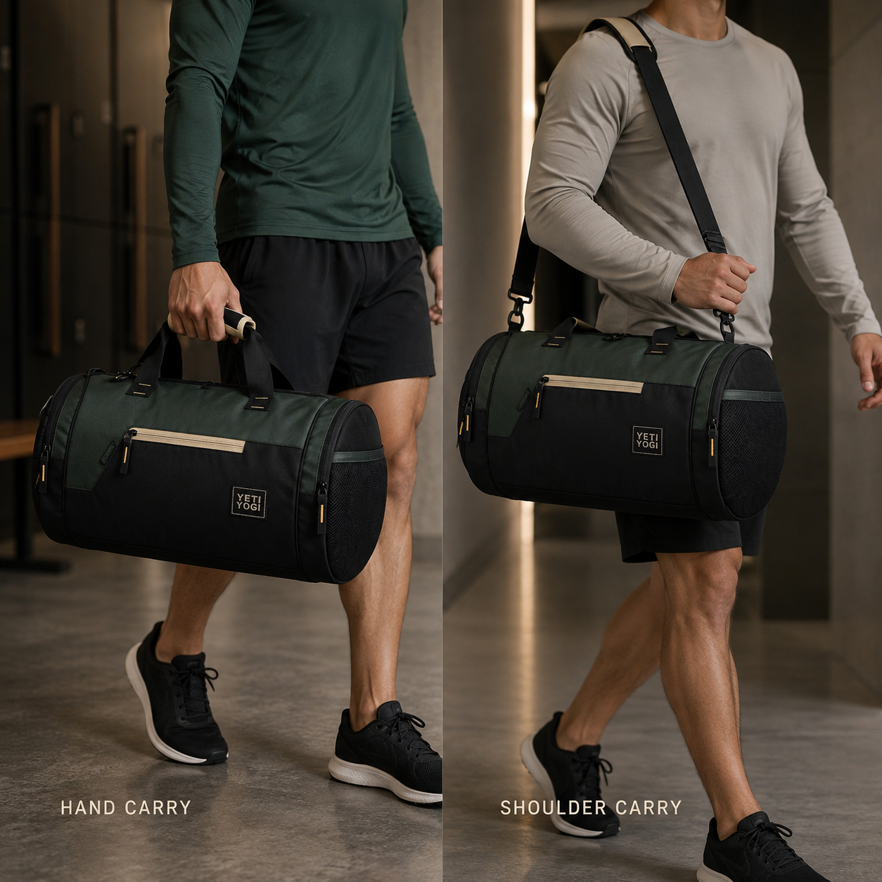 YETI YOGI 29L Gym and Travel Duffel Bag in Forest Green - image 4