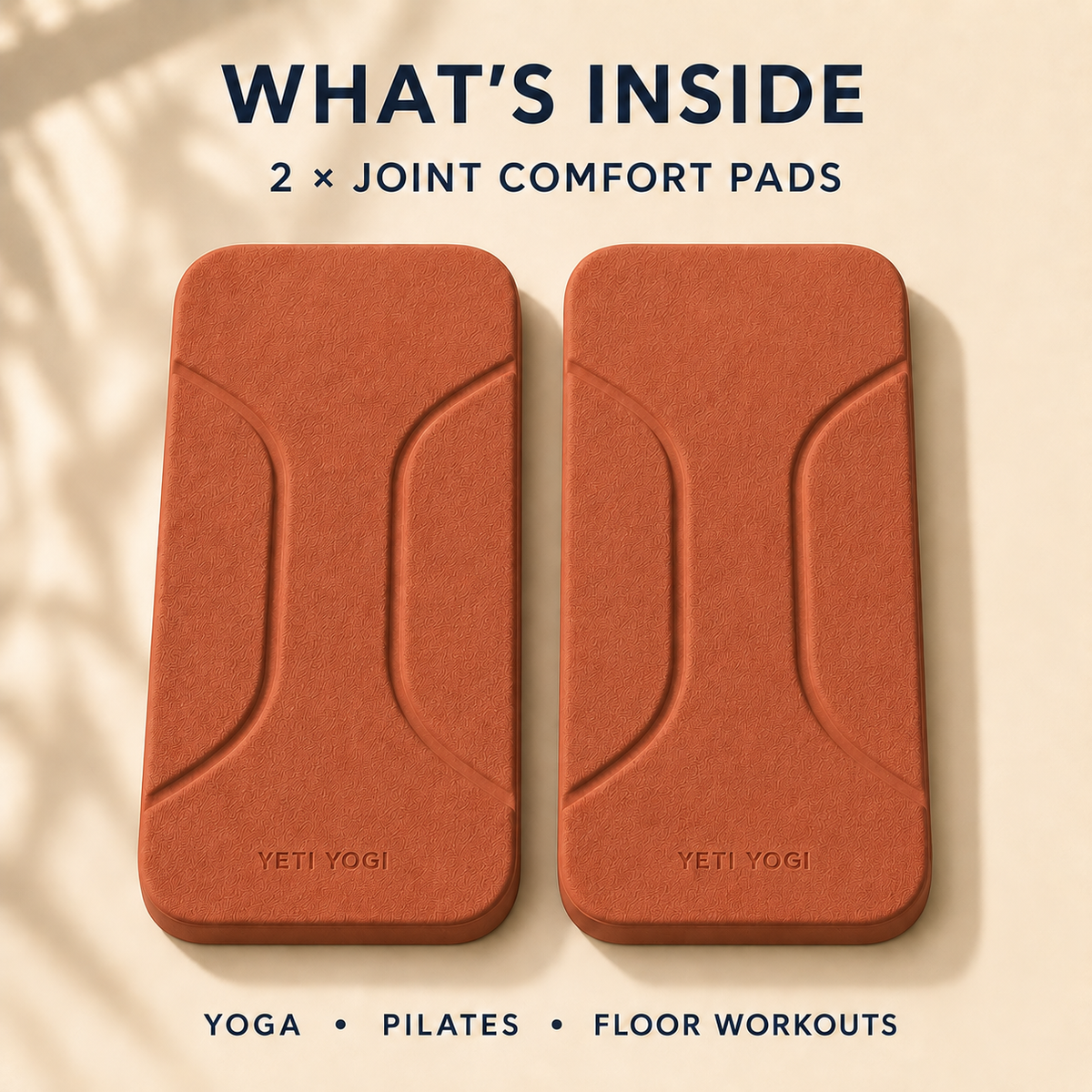 YETI YOGI Burnt Terracotta Joint Comfort Pads set of 2 - image 6 of 6
