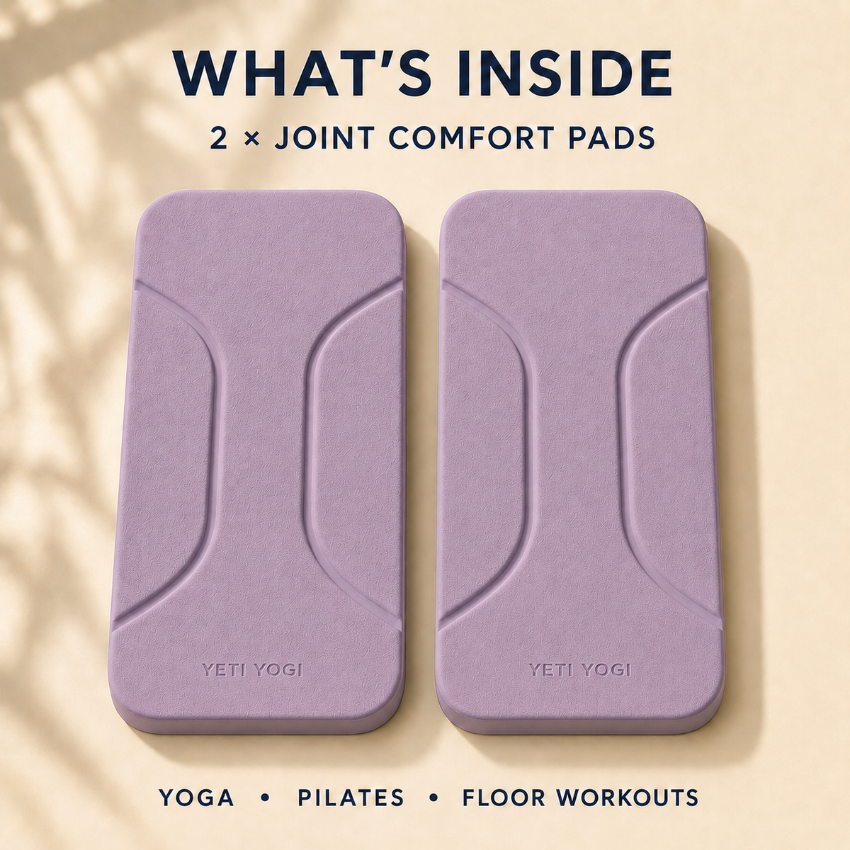 YETI YOGI Dusty Lilac Joint Comfort Pads set of 2 - image 6 of 6