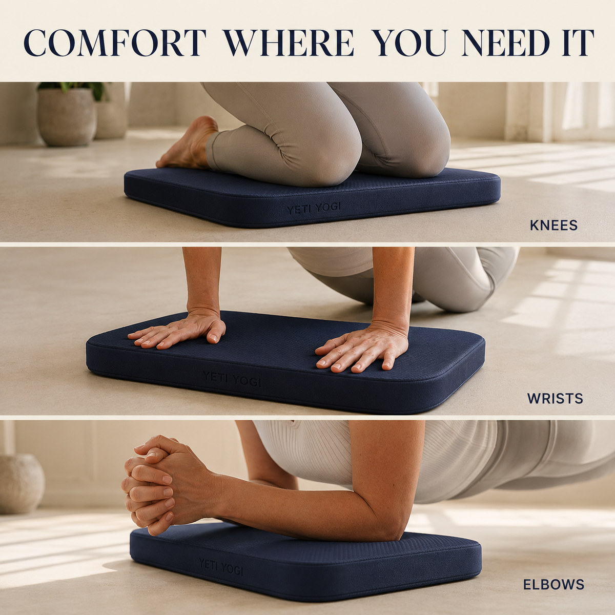 YETI YOGI Midnight Navy Joint Comfort Pads set of 2 - image 4 of 6