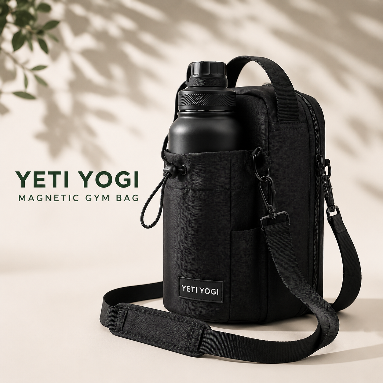 YETI YOGI Magnetic Gym Bag in Black - image 1