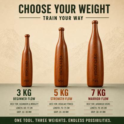 Compare YETI YOGI Mudgar 3 kg, 5 kg and 7 kg weights