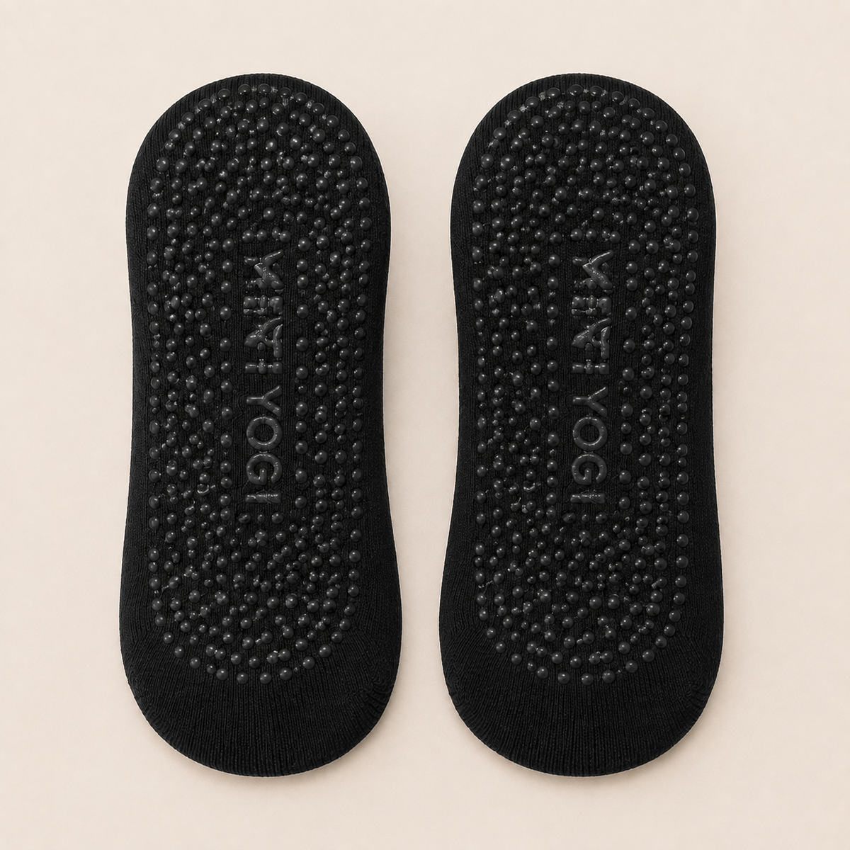 YETI YOGI Studio Black Pilates grip socks - image 3 of 6