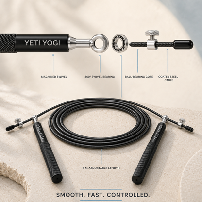 Pro Aluminum skipping rope internal engineering
