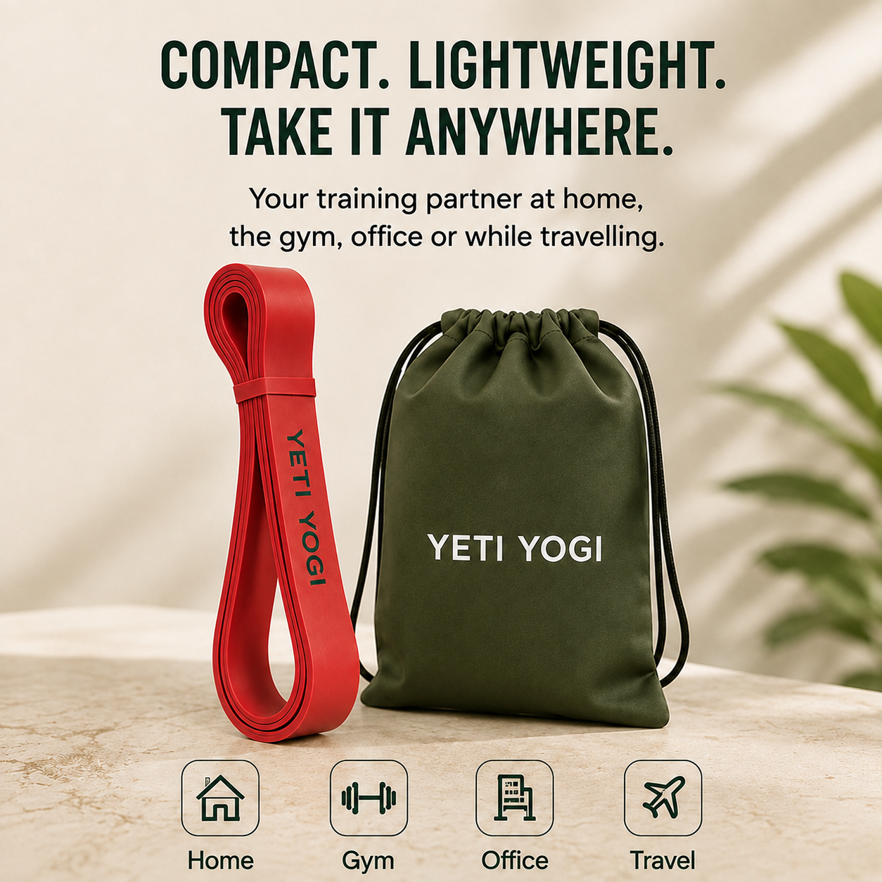 YETI YOGI Red resistance band infographic 5