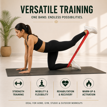 YETI YOGI Red resistance band infographic 6