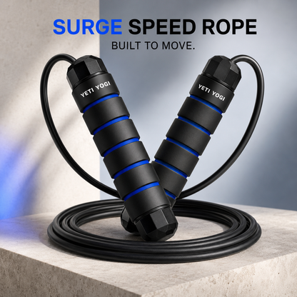 YETI YOGI Standard skipping rope in Blue
