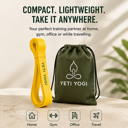YETI YOGI Yellow resistance band infographic 4