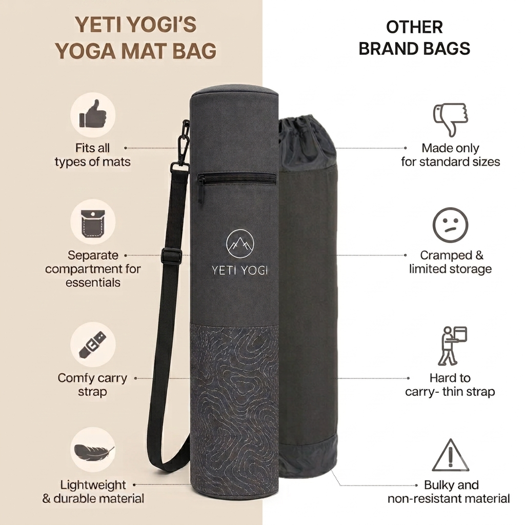 Himalayan Contour yoga mat bag feature comparison