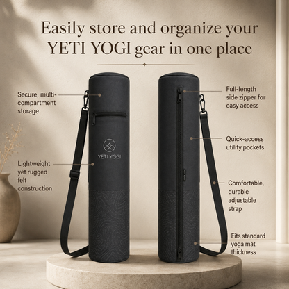 Himalayan Contour yoga mat bag storage features