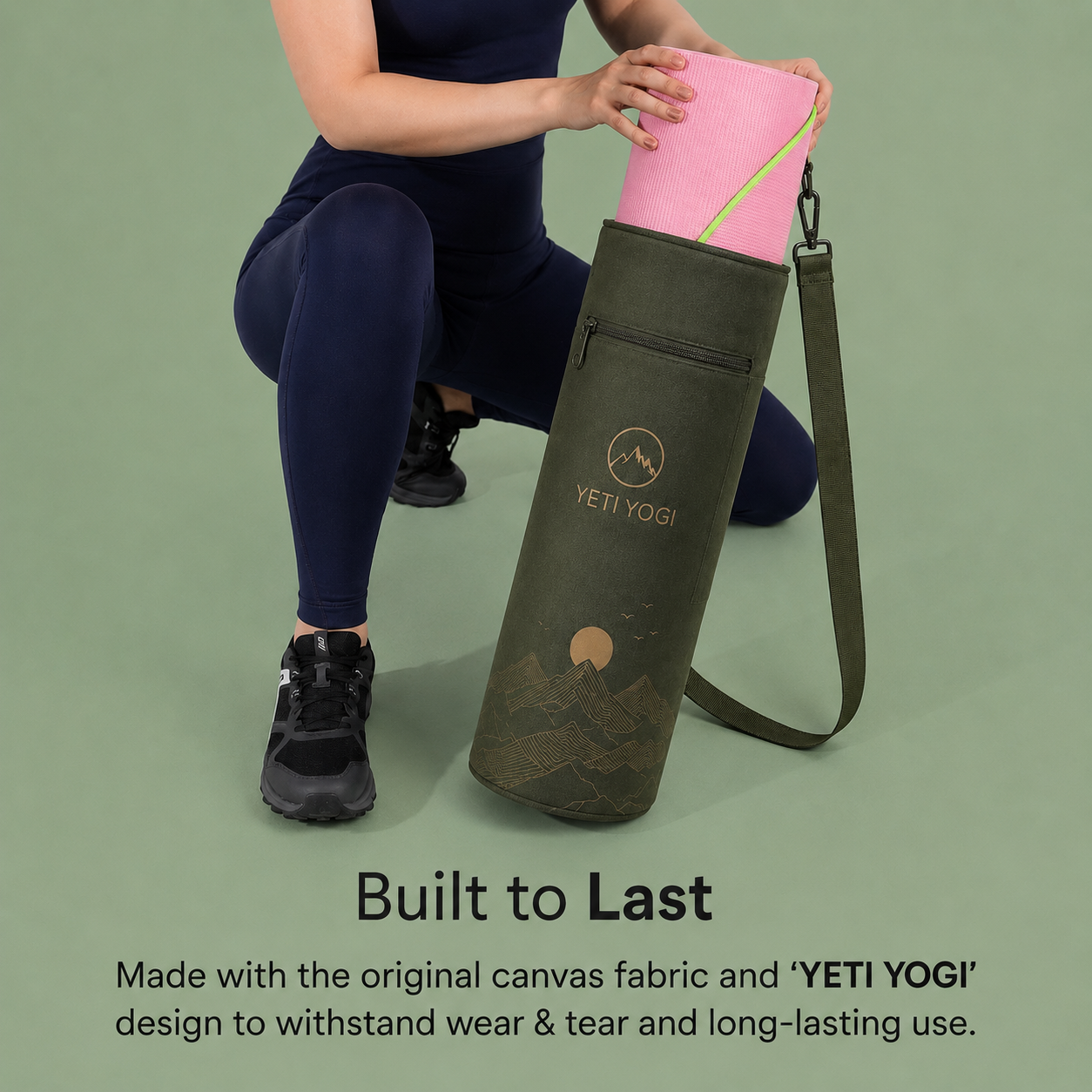 Mountain Sunrise yoga mat bag durability