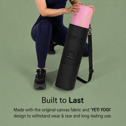 Yeti Fur Texture yoga mat bag durability