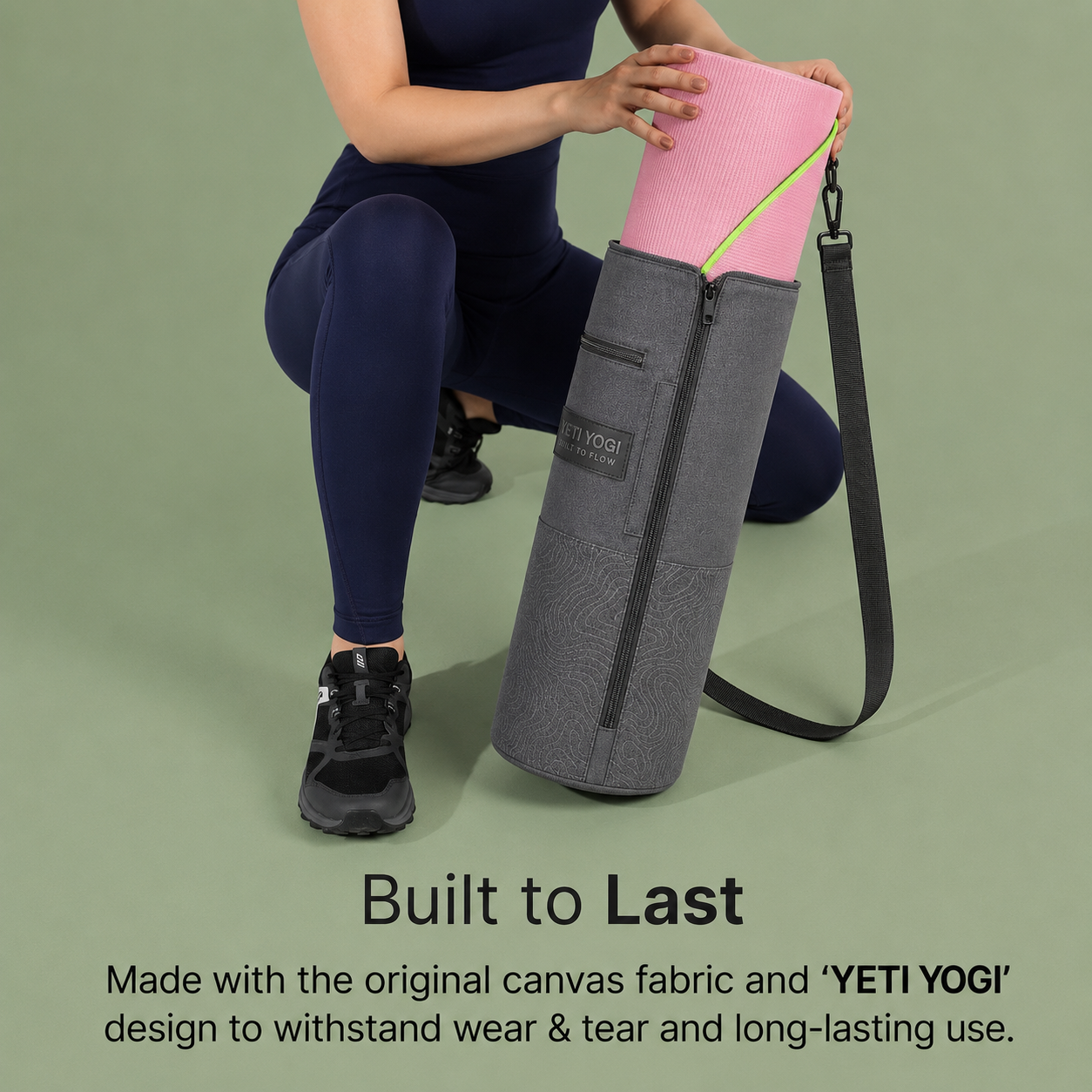 Zen Geometry yoga mat bag durability